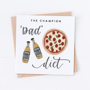 The Champion Dad Diet, Father's Day Card