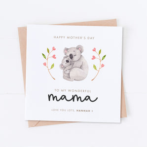 My Wonderful Mama Koala Mother's Day Card