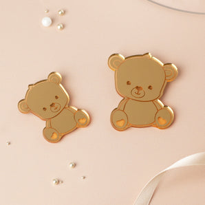Teddy Bears Cake Charm Set