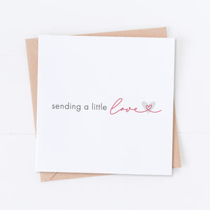 Sending a Little Love, Thinking of You Card