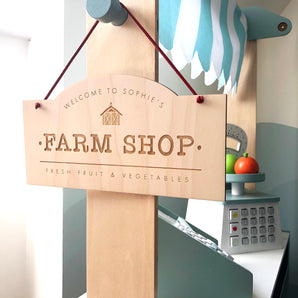 Personalised Farm Shop Sign