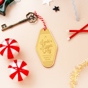 Personalised Gold Santa's Magic Key