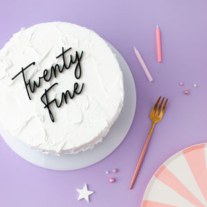 Twenty Fine Cake Charm Set