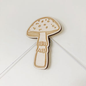 Shiitake Mushroom Wall Hook