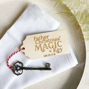 Personalised Father Christmas' Magic Key