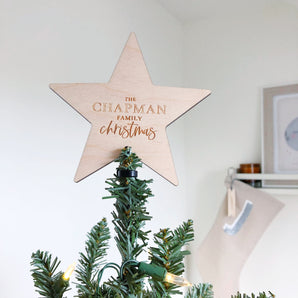 Personalised Tree Topper