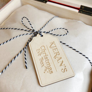 Personalised Christmas Eve Box Tag